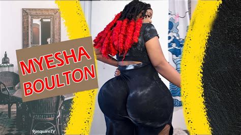 Myesha Boultonfrom USA Plus Size Curvy Model Asmr Fashion