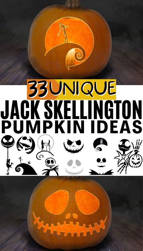 How To Make A Jack Skellington Pumpkin Free Pumpkin Stencils