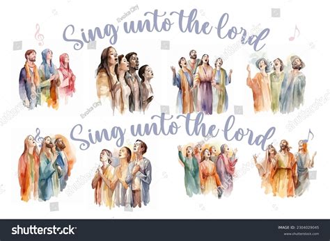 4 Sing Unto Lord Images, Stock Photos & Vectors | Shutterstock