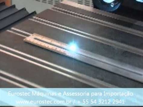 Grava O A Laser Em R Gua De Metal Euro D Eurostec Youtube