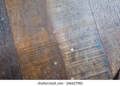 texture wooden dining table modern restaurant stock photo