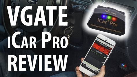 Review: Vgate iCar Pro OBD-II scan tool, Bluetooth 4 BLE - YouTube