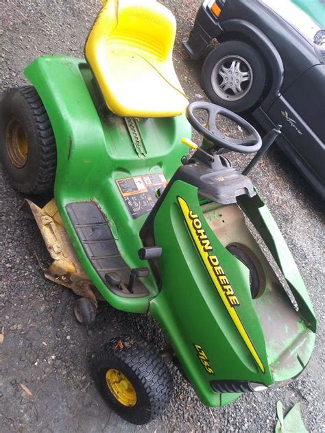 John Deere Lt155 Riding Mower Runs An Cuts Good 15 5hp 38 Deck For Sale In Burlington Nc Offerup