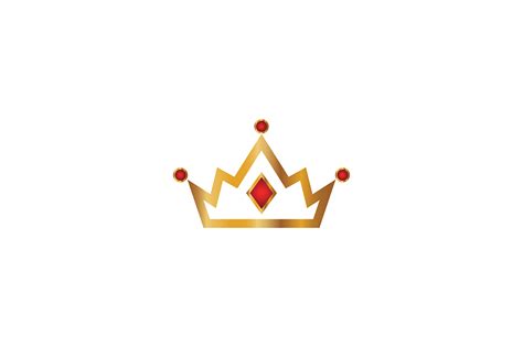 Gold Crown Logo Graphic by Friendesigns · Creative Fabrica