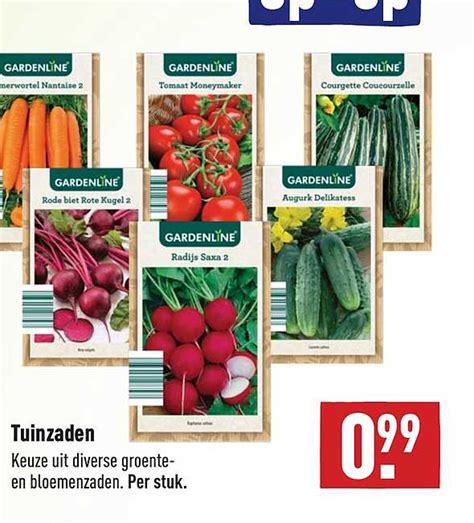 Gardenline Tuinzaden Aanbieding Bij Aldi Folders Nl