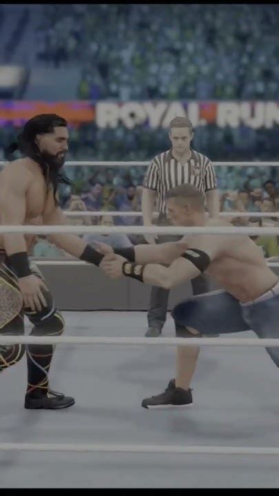 Wwe United States Championship 2k23 John Cena Vs Seth Freakin Rollins Wwe