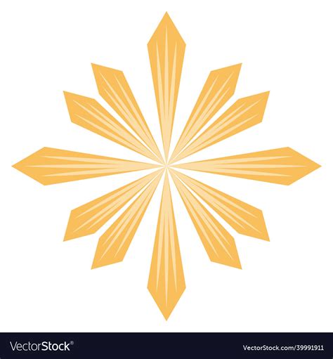 Abstract Sunburst Royalty Free Vector Image Vectorstock