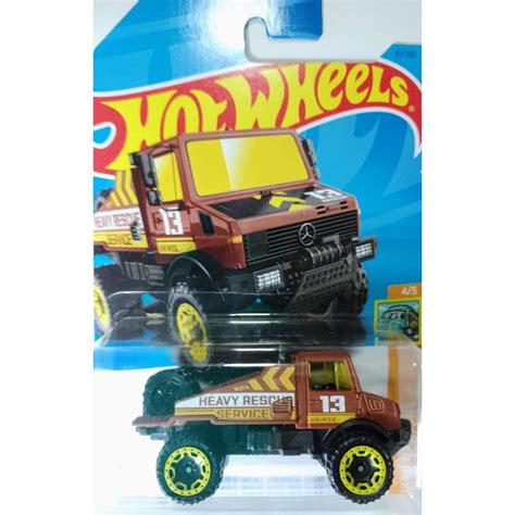 Miniatura Mercedes Benz Unimog Hw Haulers Hkh Hot Wheels Mattel Shopee