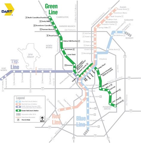 Dart Line Map Dublin