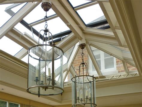 Example Of Downlighters Placed Around Internal Soffit Of Roof Lantern