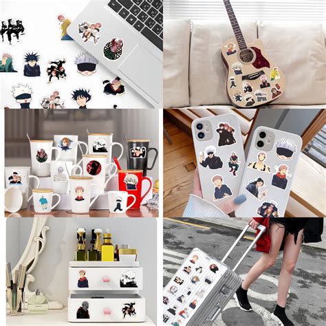 mystylecos jjk sticker type  pieces  duplicate stickers india ubuy