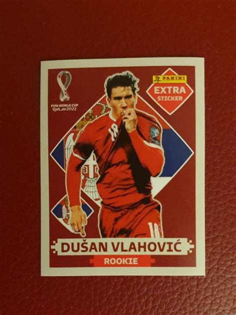 Panini Qatar 2022 DUŠAN VLAHOVIC EXTRA STICKER ROOKIE Kaufen auf Ricardo