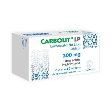 Carbolit 300 Mg Caja Con 50 Tabletas