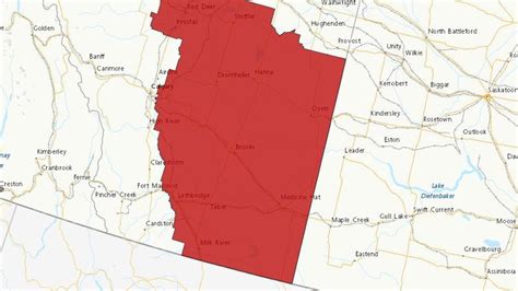 Rainfall Warning Issued For Parts Of Southern Alberta Lethbridge News Now