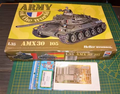 Lot Maquette Heller 1 35 Amx 30 Photodécoupe Eduard Eur 35 90