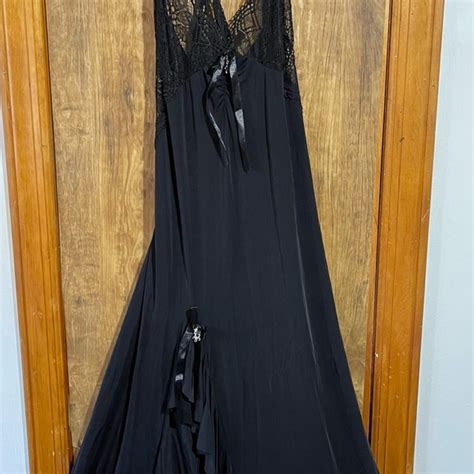 Intimates Sleepwear Sexy Long Black Lingerie Poshmark