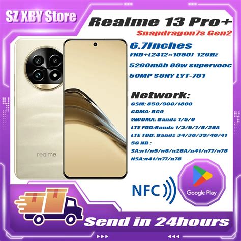 New Realme 13 Pro Plus 5G 50MP Periscope Camera 50MP Sony LYT 701 OIS