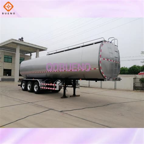 Axle Liters Liquid Storage Stainless Steel Transport Tanker