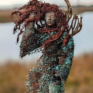 Sea Witch Art Doll Sculpture Mixed Media Art - Etsy