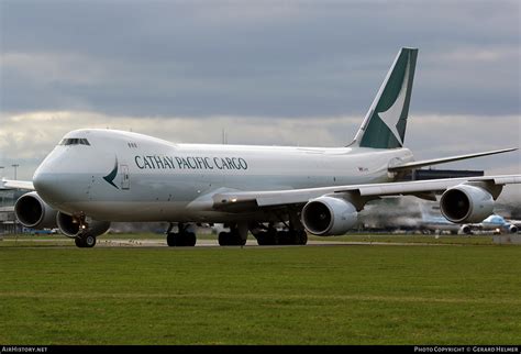 Aircraft Photo Of B LJJ Boeing 747 867F SCD Cathay Pacific Airways