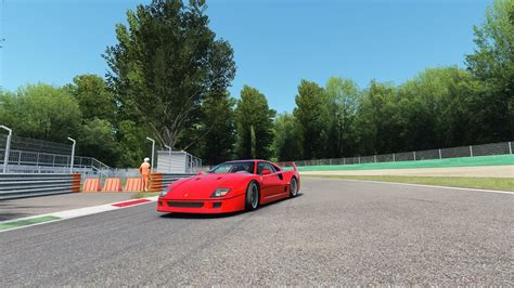 Ferrari F40 At The Monza Assetto Corsa Youtube