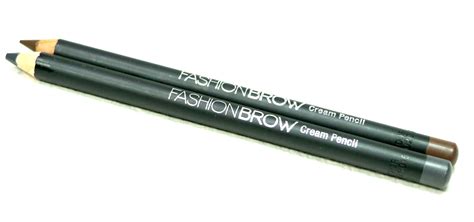 Maybelline Fashion Brow Cream Pencil Brown And Dark Gray Review Swatches Blog Mbf Makeup And