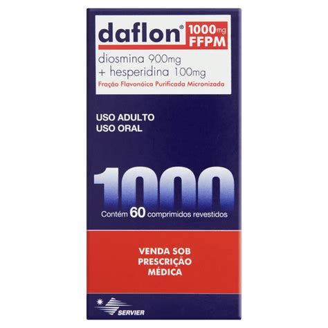 Para Que Serve O Remédio Daflon - Daflon 1000mg Servier 60 Comprimidos