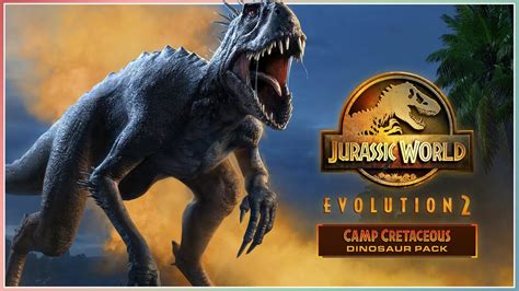 Official Trailer Camp Cretaceous Dinosaur Pack Jurassic World Evolution 2 Dlc Youtube