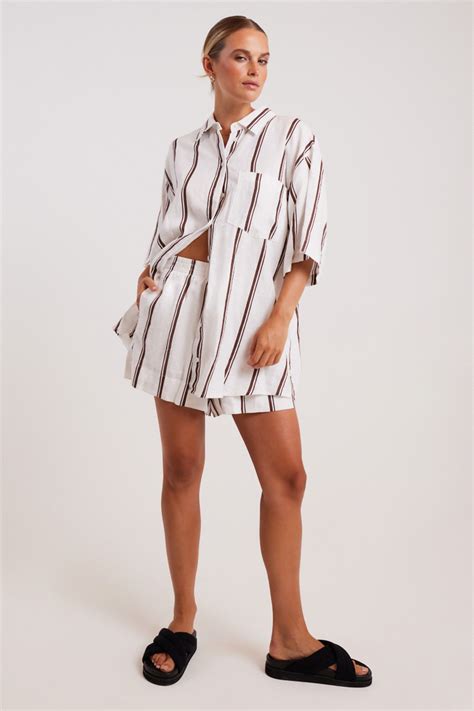 Nude Lucy Calu Linen Shirt Medina Stylerunner