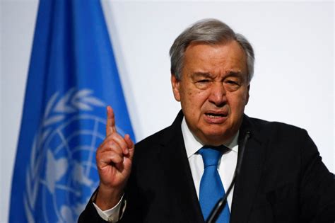 UN Secretary General Antonio Guterres is arriving on Sunday