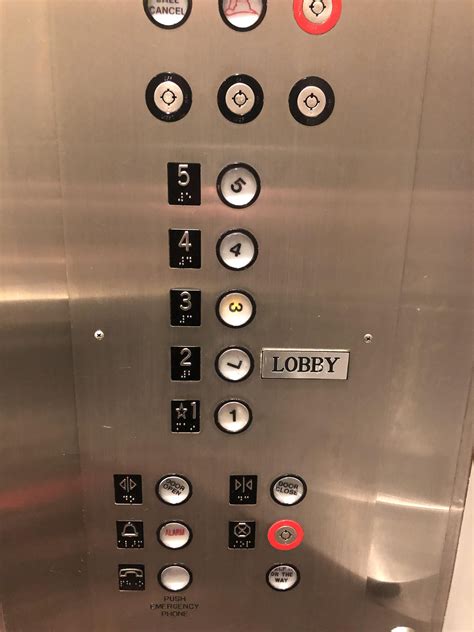 Elevator Lobby Buttons