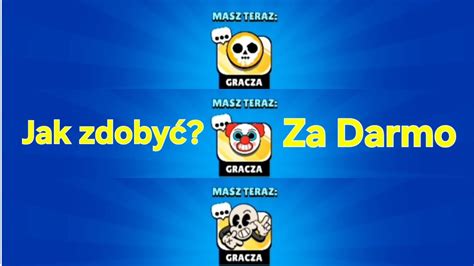 JAK ZDOBYĆ 3 EMOTKI ZA DARMO BRAWL STARS POLSKA 2024 YouTube