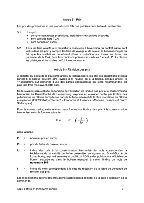 D Termination Du Prix Contrat Cadre D Termination Du Prix Code Civil