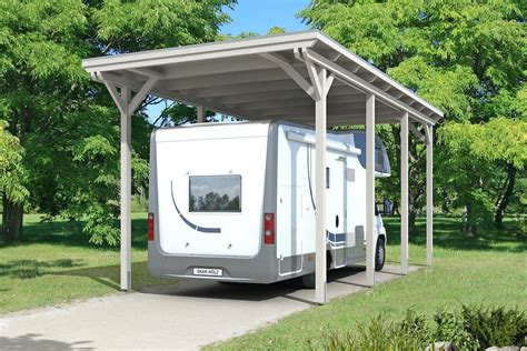 Der Caravan Carport Emsland Kommt Mit Einer Durchfahrtshöhe Von 353 Cm