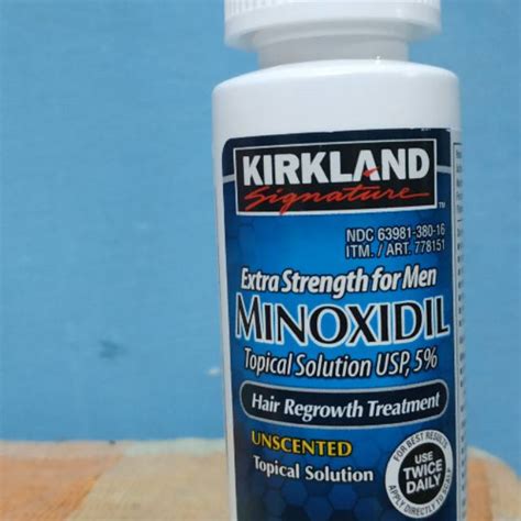 Jual Minoxidil Kirkland Signature Ml Free Pipet Shopee Indonesia