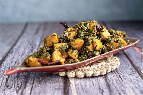 Accompanies Aloo Palak