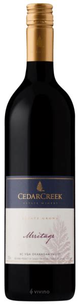 2020 Cedar Creek Estate Winery Meritage Vivino Us