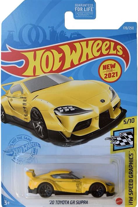 Hot Wheels Toyota Supra Toy Car