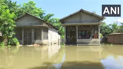 Assam Floods Over 33000 People Affected Brahmaputra River Flowing Above Danger Mark In Jorhat