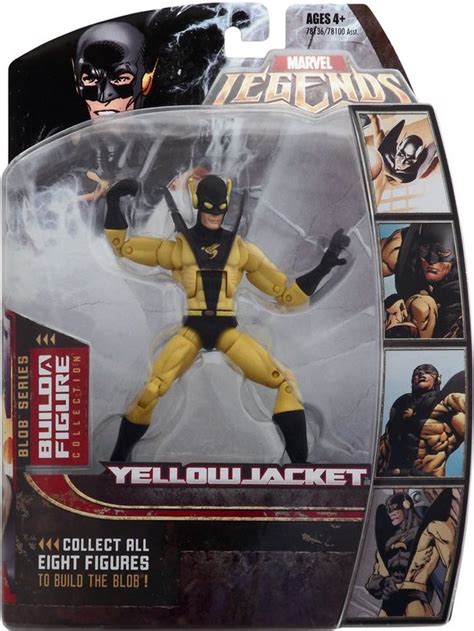 Marvel Legends Yellow Jacket Blob Build A Figure