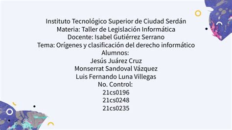 Orígenes y clasificación del derecho informático