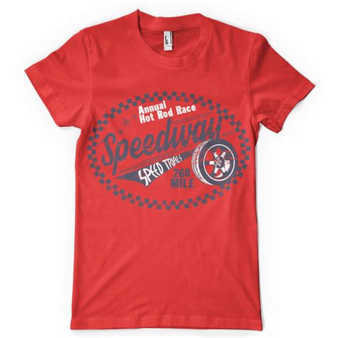 Speedway Graphic Design Tshirt Factory