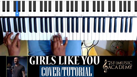 Maroon 5 Girls Like You Ft Cardi B Cover Tutorial Reference