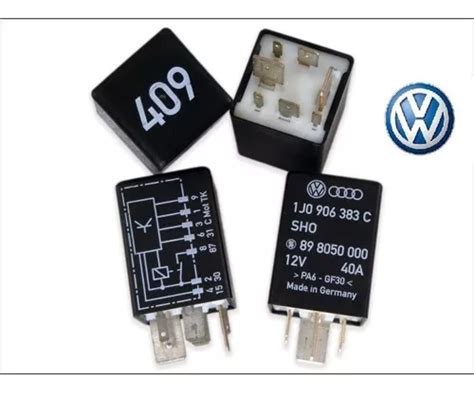 Relevador Relay Gas 409 Vw Jetta Beetle Golf Original Nuevo Envío gratis