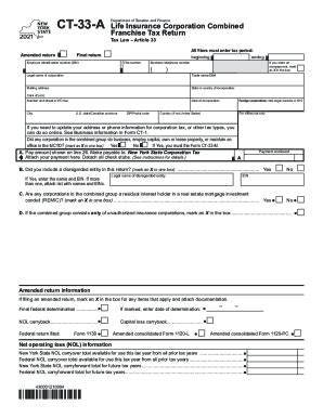 Fillable Online Instructions For Forms CT 33 A CT 33 A ATT And CT 33