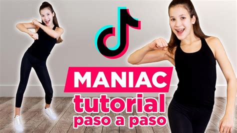 Maniac Tutorial Baile Tik Tok Paso A Paso Daniela Golubeva Youtube