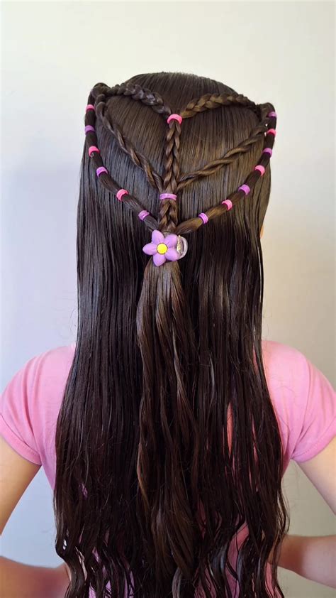 Penteados Infantil Simples E Fácil Solto - Penteado Fácil para Cabelo Solto - Penteados Infantis Rápidos | TikTok