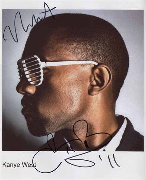 Kanye West SIGNED Photo 1st Generation PRINT Ltd 150 + Certificate (2)