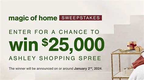 Ashley Furniture Sweepstakes 2024 Esme Ofelia