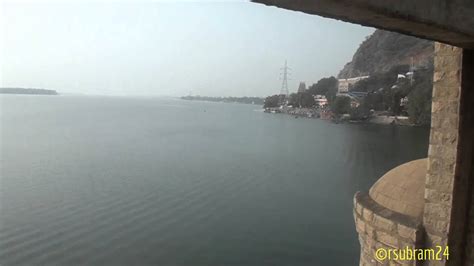 Krishna River View From Prakasam Barrage Youtube